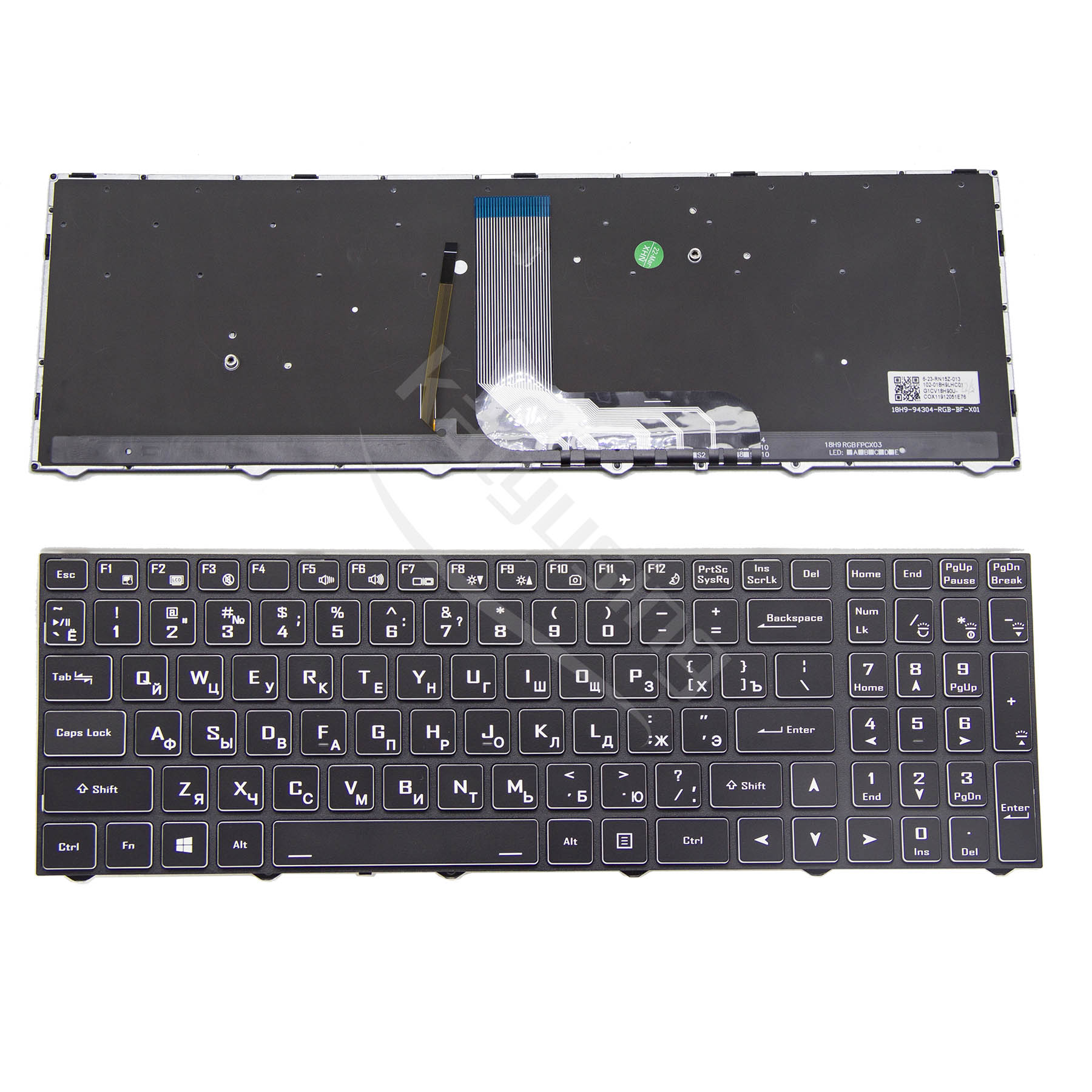 ОригиналКлавиатурадляArdorgamingneon15g17,Thunderobot911911S,HaseeZ7Z8G*TX*,MaibenbenX556,GigabyteG5G7,MachenikeL15L17F117,COLORFULX15X17