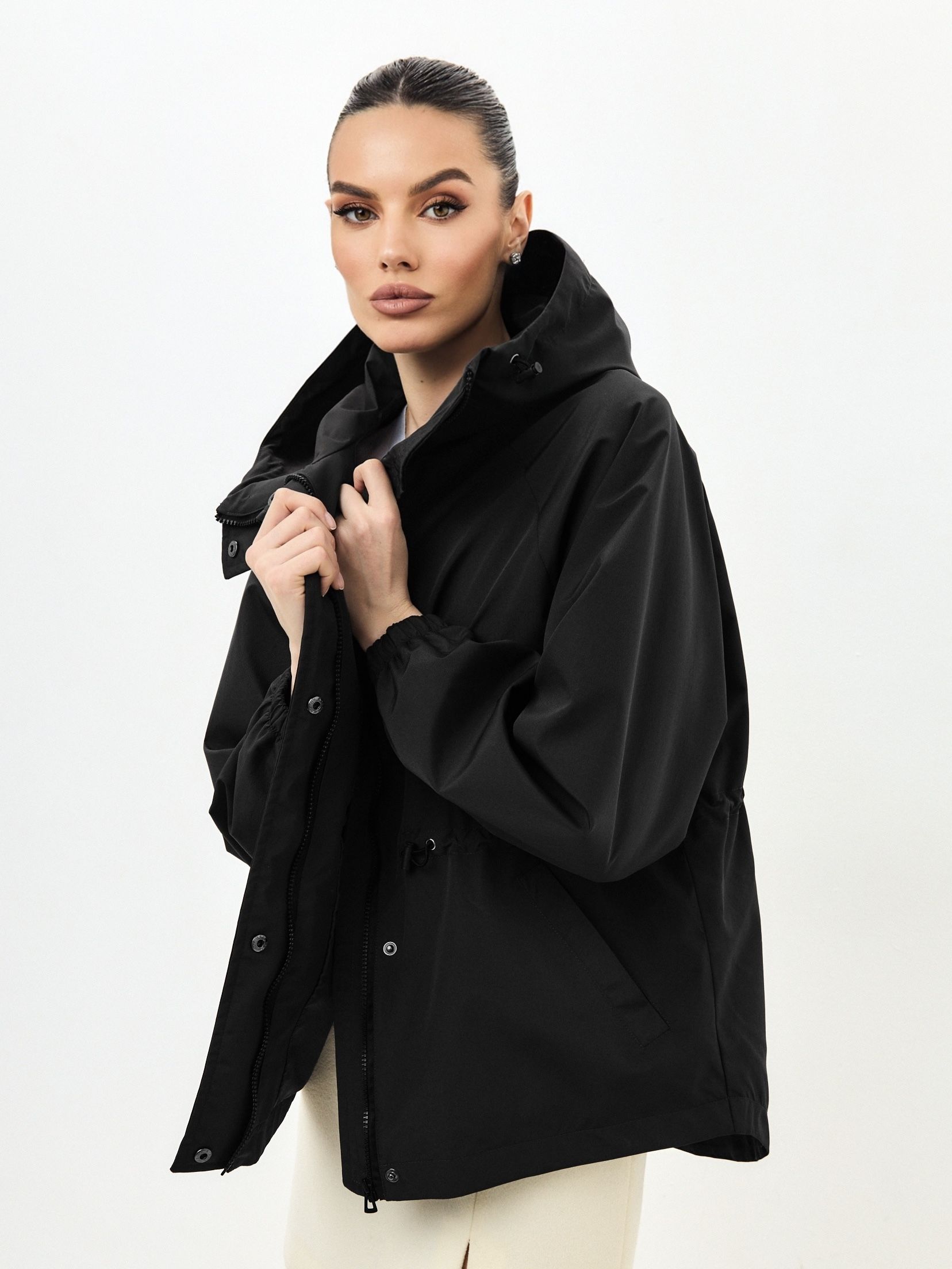 ВетровкаVioDesignженскаядемисезоннаяскапюшоном