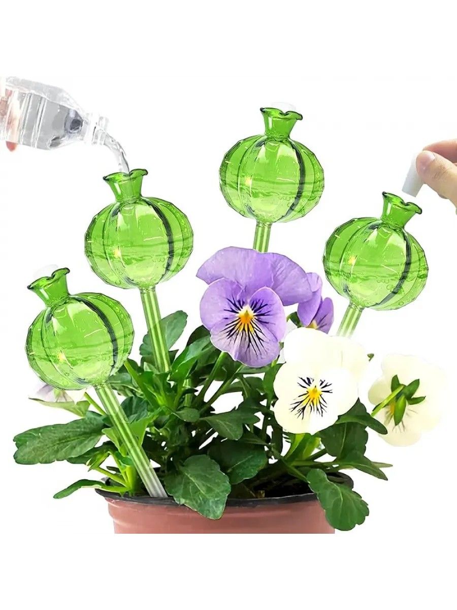 Автополив1л,,4шт,цветсалатовый