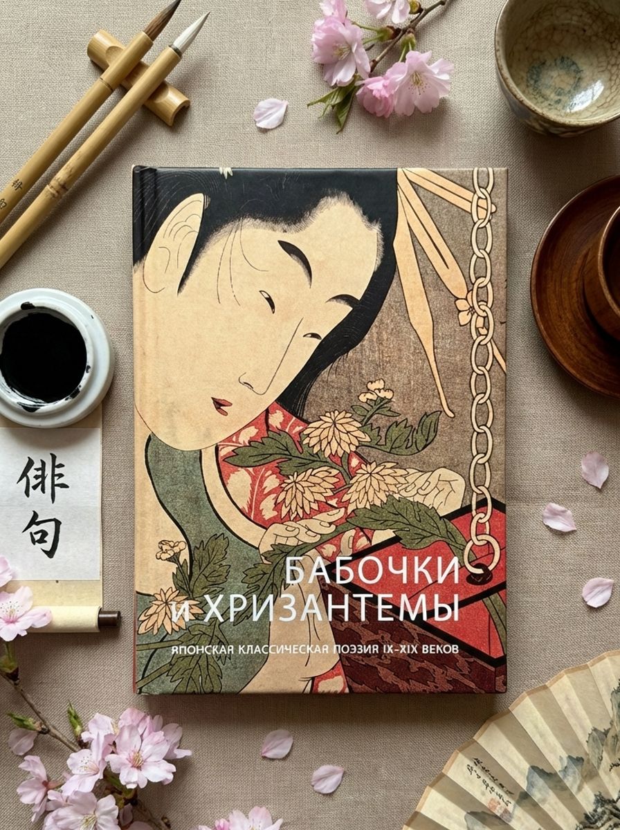 Книга Бабочки и хризантемы: Японская классическая поэзия IX-XIX вв. | Butterflies and Chrysanthemums: Japanese Classical Poetry of the 9th-19th Centuries - Ozon image 4