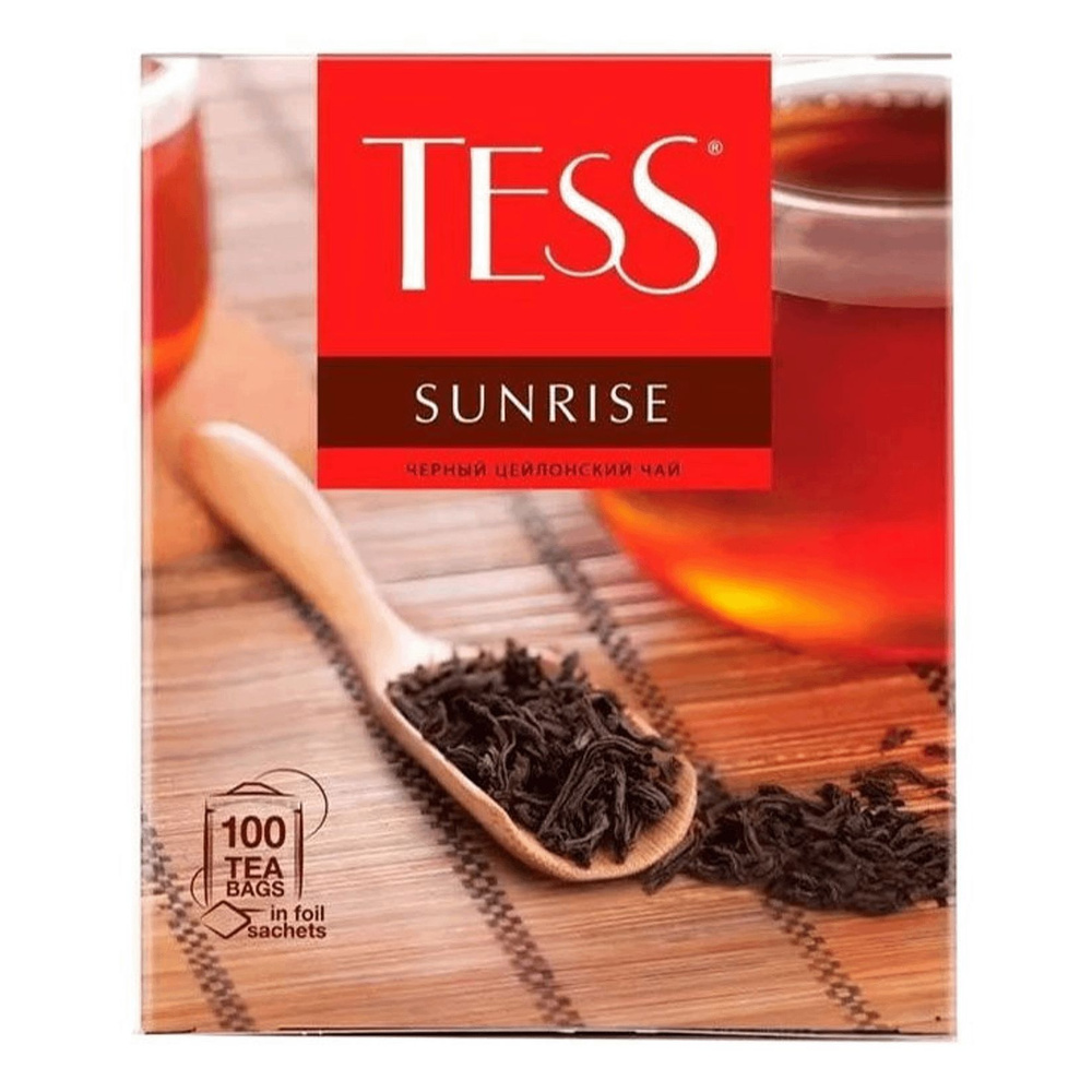 Чай черный Tess Sunrise в пакетиках 1,8 г х 100 шт #1