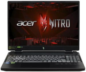 Acer Nitro 16 Игровой ноутбук, AMD Ryzen 7 7840HS, RAM 16 ГБ, SSD, NVIDIA GeForce RTX 4060 (8 Гб), Без #1