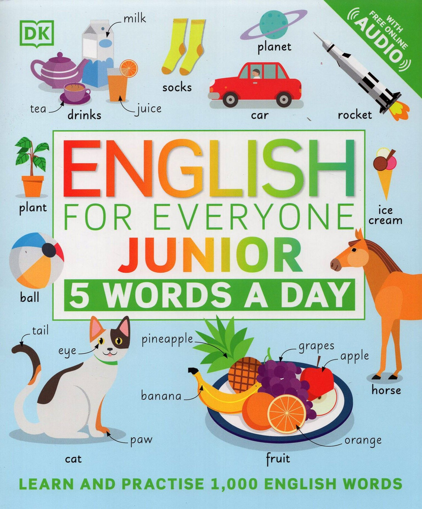 English for Everyone Junior. 5 Words a Day #1