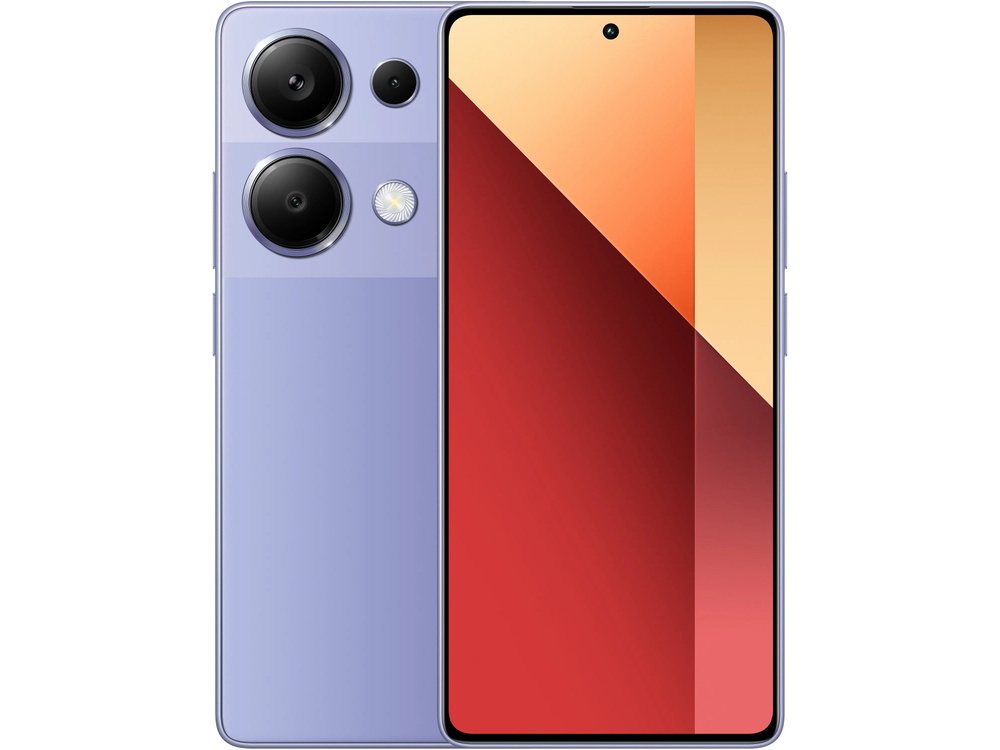 Xiaomi Смартфон Redmi Note 13 Pro Glabal Version 4G 12/512 ГБ, фиолетовый, темно-синий  #1