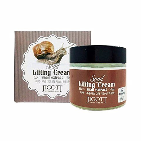 JIGOTT Увлажняющий крем для лица с муцином улитки Snail Lifting Cream, 70мл  #1