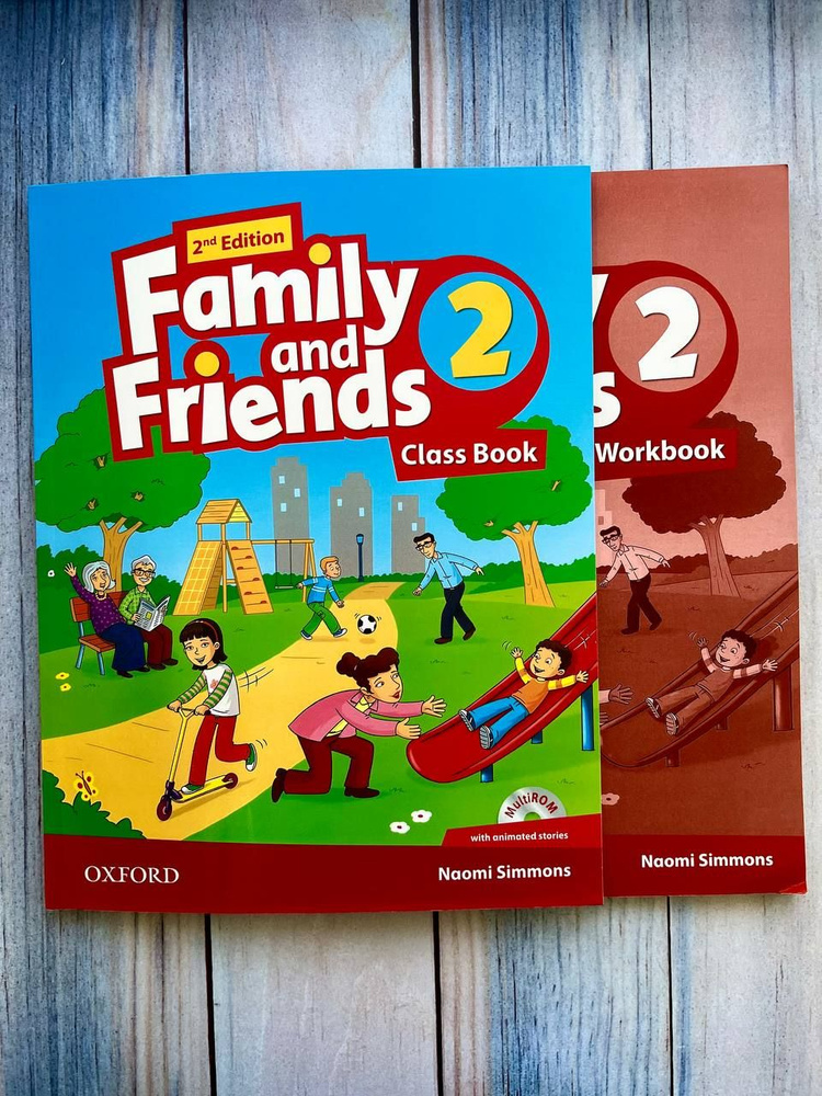 Family and friends 2: Class book and Workbook+код #1