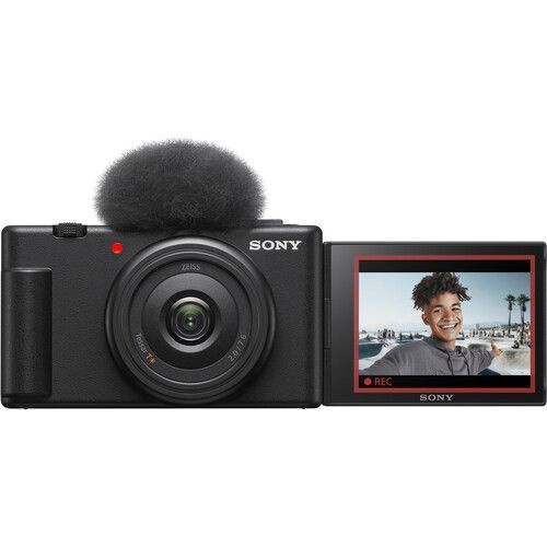 Sony Компактный фотоаппарат zv 1 F black, черный #1
