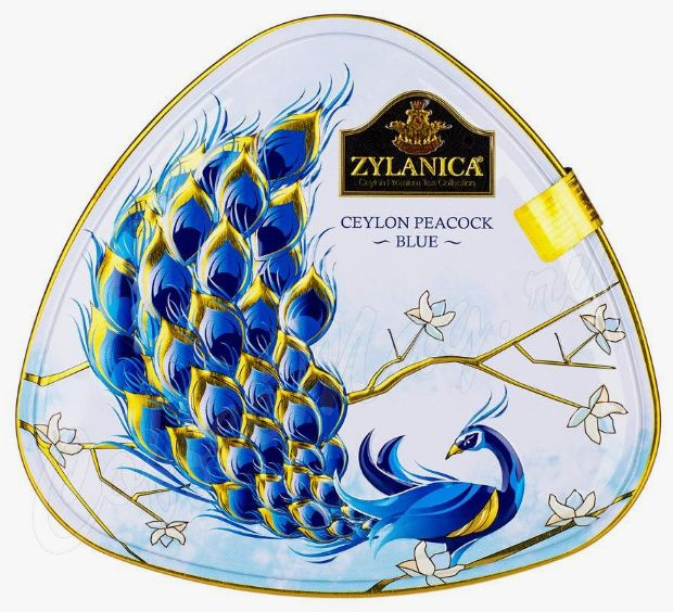 Чай Zylanica "Peacock Blue" (Павлин) Earl Gray черный с бергамотом 100 гр ж/б  #1