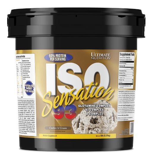 ISO Sensation Ultimate Nutrition (2270 гр) Печенье со сливками #1