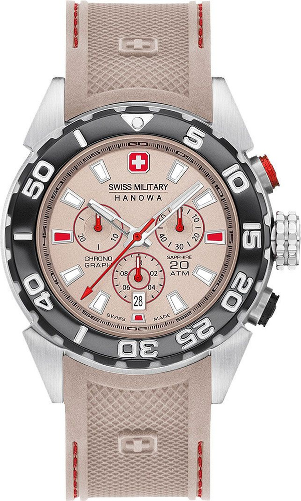 Мужские наручные часы с хронографом Swiss Military Hanowa Scuba Diver Chrono 06-4324.04.014  #1