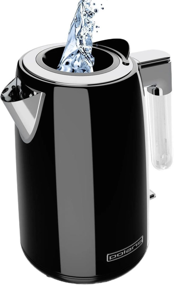 Чайник электрический Polaris PWK 1746CA Water Way Pro, 2200Вт, черный #1