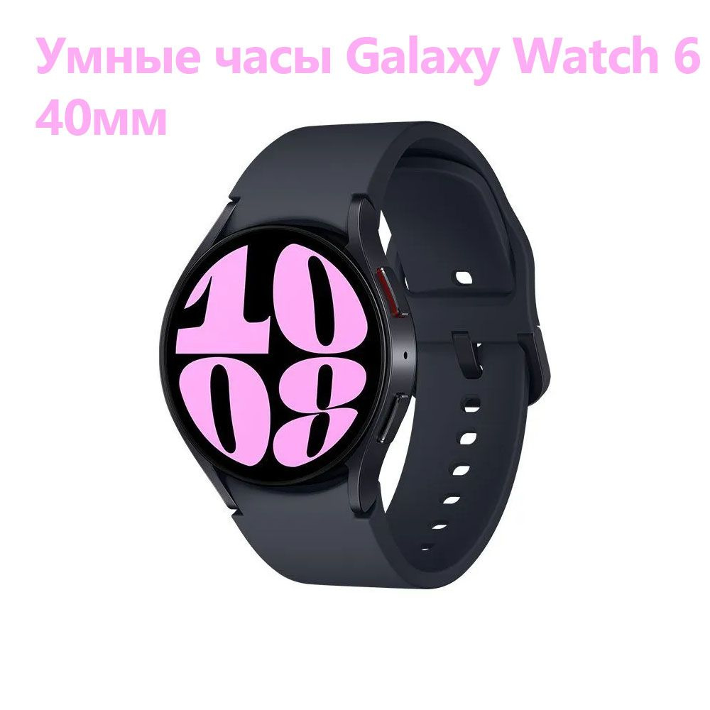 Samsung Умные часы watch, 40mm, черный #1