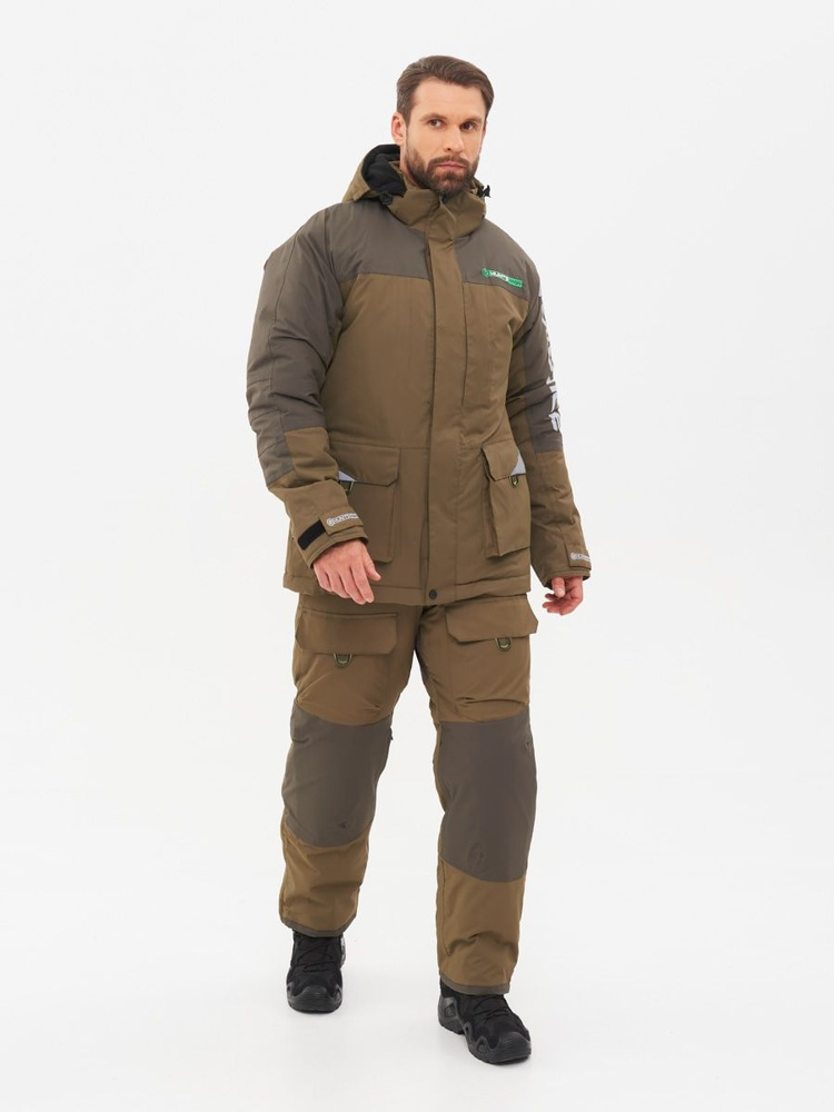 Костюм тактический мужской зимний на флисе Huntsman Yukon Ice рыболовный, туристический, для охотника, #1