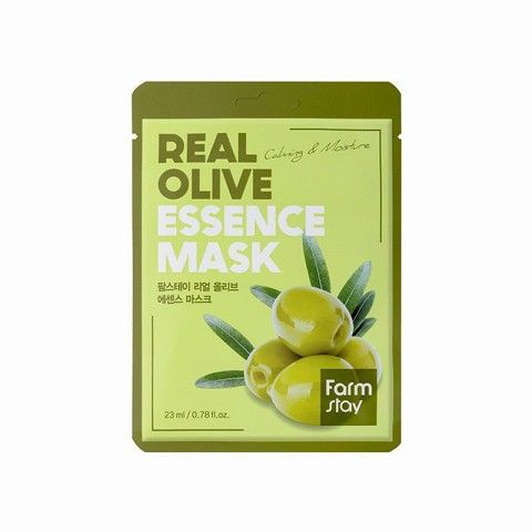 Маска тканевая д/лица FarmStay Real Olive Essence Mask экстракт оливы 6944466  #1