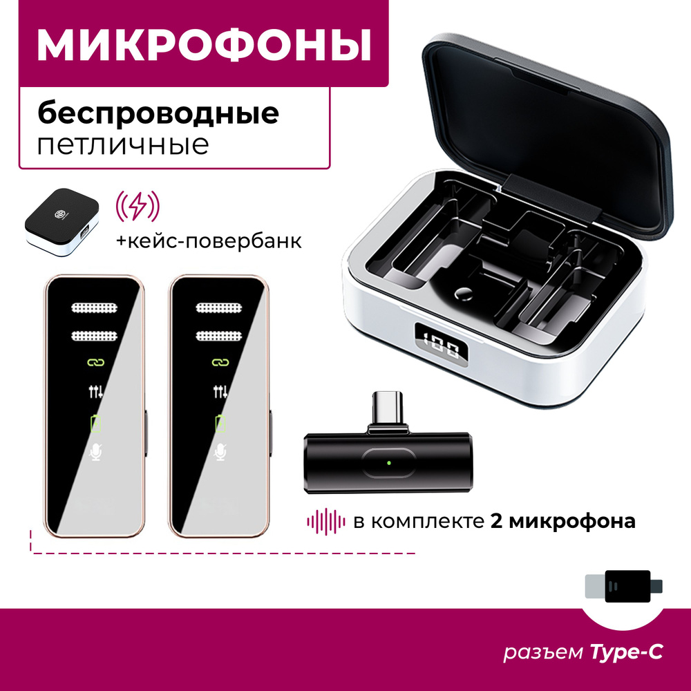 NOIR-audio Микрофон для мобильного устройства SMART 2M Type-C DUOS, черный  #1