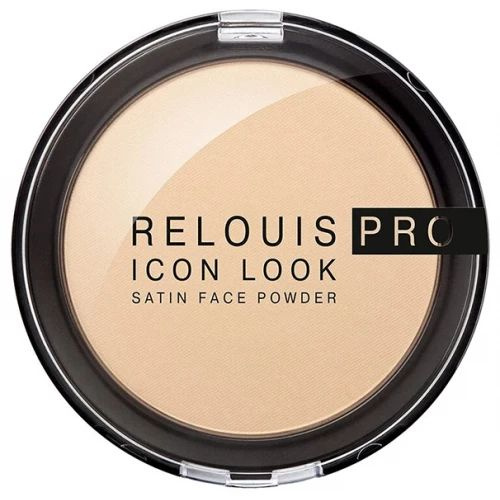 Пудра компактная RELOUIS PRO Icon Look Satin Face Powder тон:01 #1