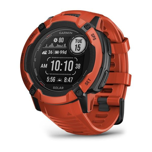 Garmin Умные часы Garmin Instinct 2X solar red, red #1