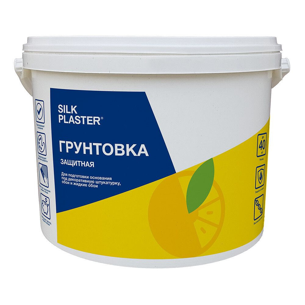 Грунт Silk Plaster белый 5 л #1