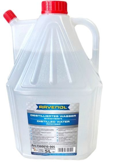 Дистиллированная деионизированная вода RAVENOL 5 литров #1