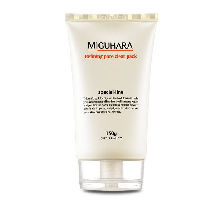 MIGUHARA Очищающая маска для жирной и проблемной кожи Refining Pore Clear Pack  #1