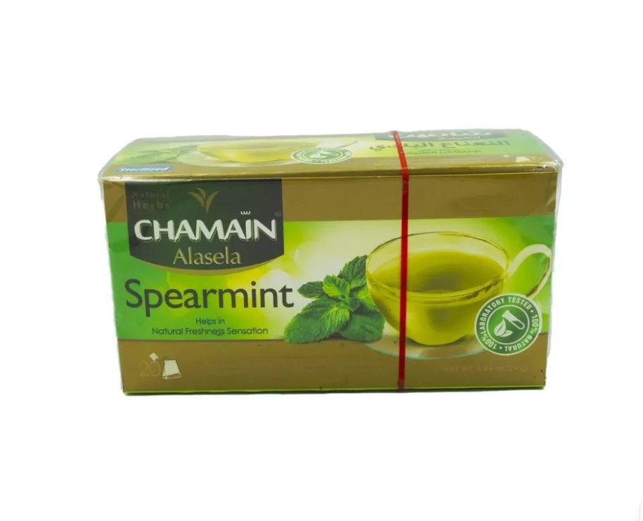 Чай натуральный МЯТА / пакетированный чай "Chamain" 34 гр. / Сирия  #1
