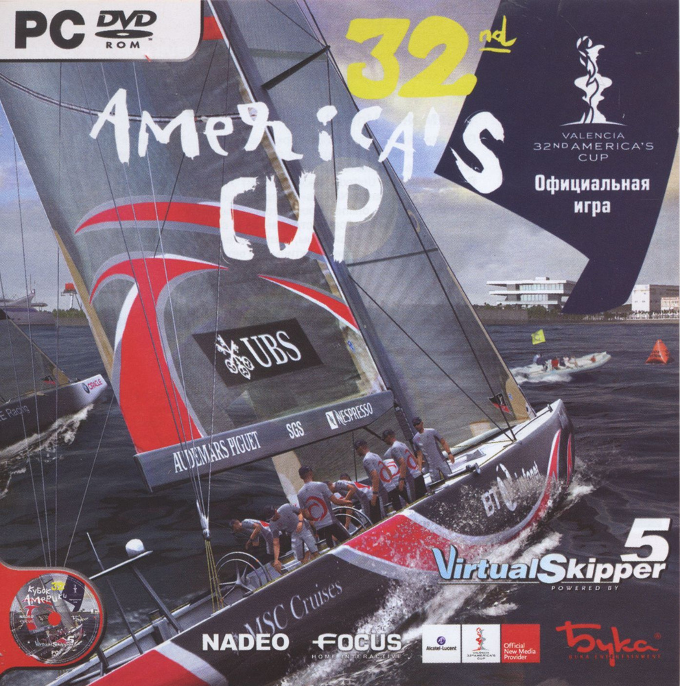 Игра для ПК Virtual Skipper 5 / 32nd America's Cup (русская версия, Бука) #1