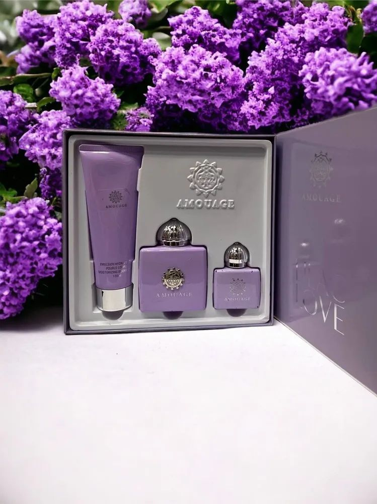 Парфюмерный набор Amouage Lilac Love , 3 предмета #1