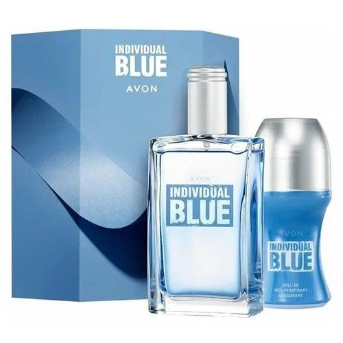 AVON Набор Individual Blue для него 100 мл и 50 мл #1