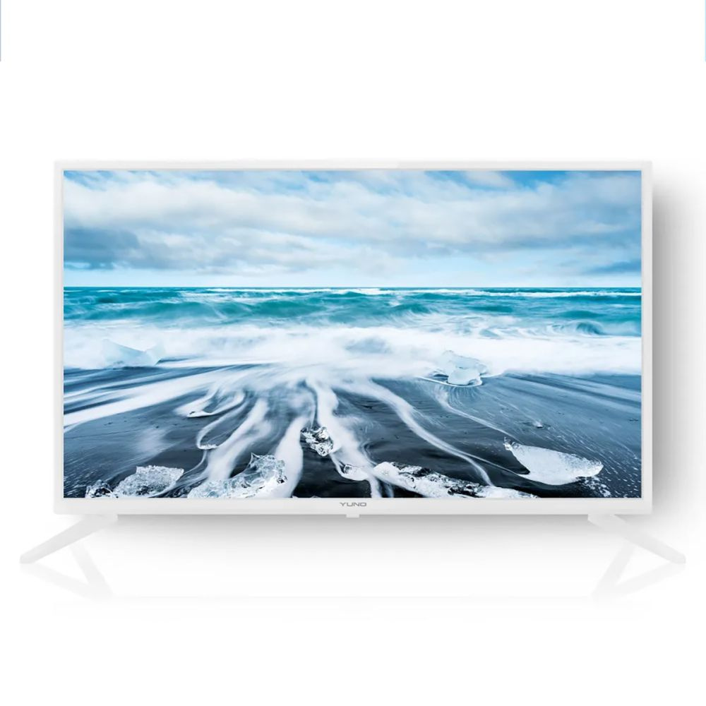 Yuno Телевизор ULM-32TCSW1135 (W) 32" HD, белый #1