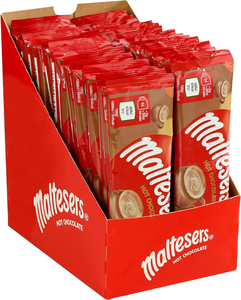 Горячий шоколад Maltesers в индивидуальных пакетиках, 2x30 шт.  #1