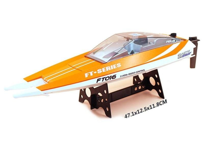 Радиоуправляемый катер orange Feilun FT016 Racing Boat , 30 км/ч , RTR 2.4G - FT016-O  #1