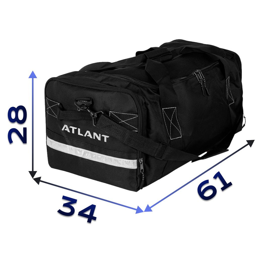 Основная сумка Атлант в автобокс черная #1