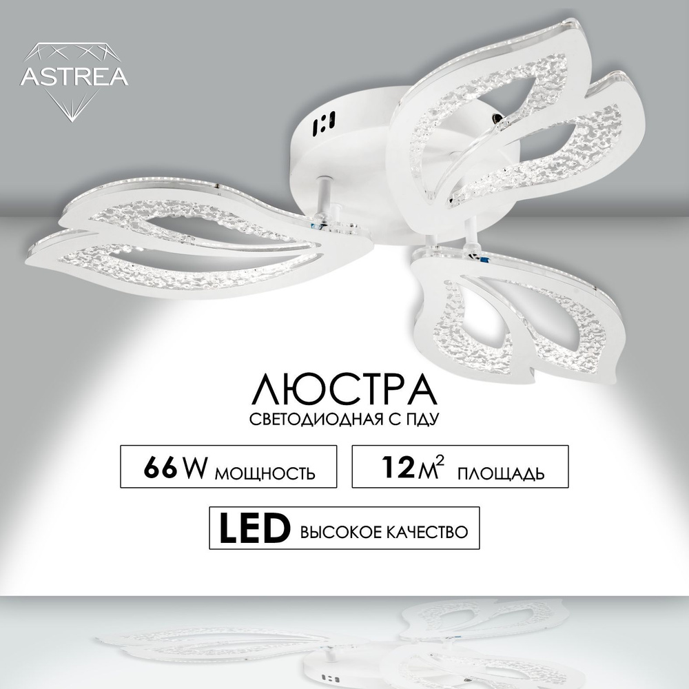 Люстра потолочная ASTREA/люстра потолочная светодиодная/ светильник потолочный светодиодный с ПДУ  #1
