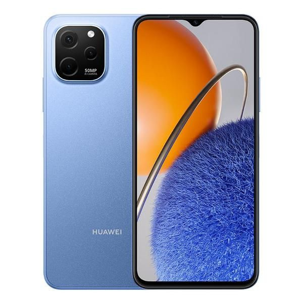 HUAWEI Смартфон nova Y61 4/128GB сапфировый синий 4/128 ГБ, синий #1