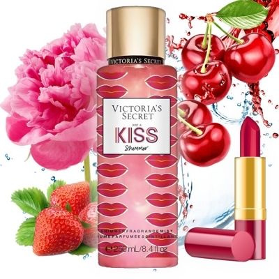 Парфюмированный спрей для тела Victoria's Secret Just A Kiss Shimmer #1