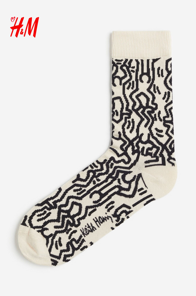 Носки H&M Keith Haring, 1 пара #1