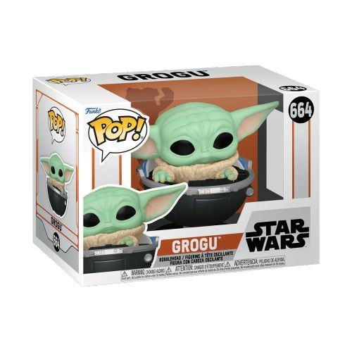 Фигурка Funko Pop! Star Wars: Grogu in Hovering Pram (Фанко Поп Грогу из сериала Звёздные войны: Мандалорец) #1