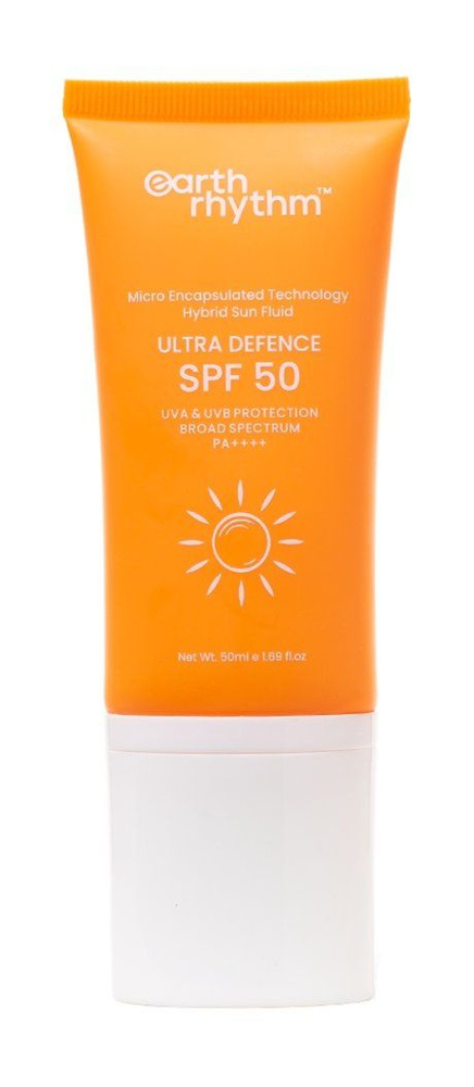 Солнцезащитный водостойкий флюид для лица на гелевой основе Ultra Defence SPF 50 Hybrid Sun Fluid, 50 #1