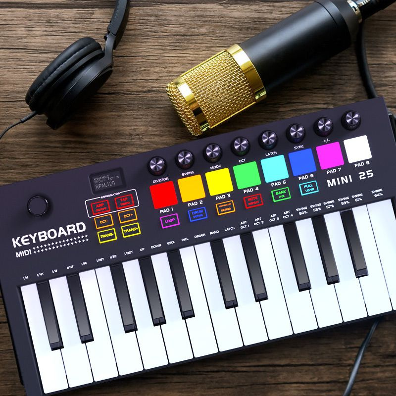 MIDI-клавиатура Xiaomi 25 Keys MIDI Keyboard MD02 #1