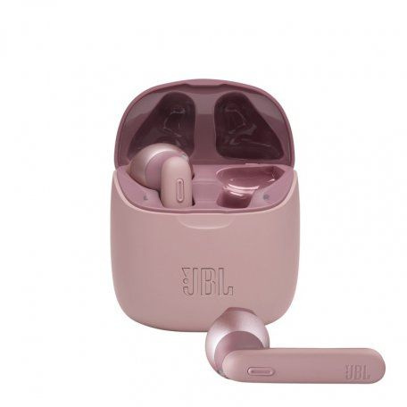 Внутриканальные беспроводные Bluetooth наушники JBL Tune 225 TWS цвет розовый Pink  #1