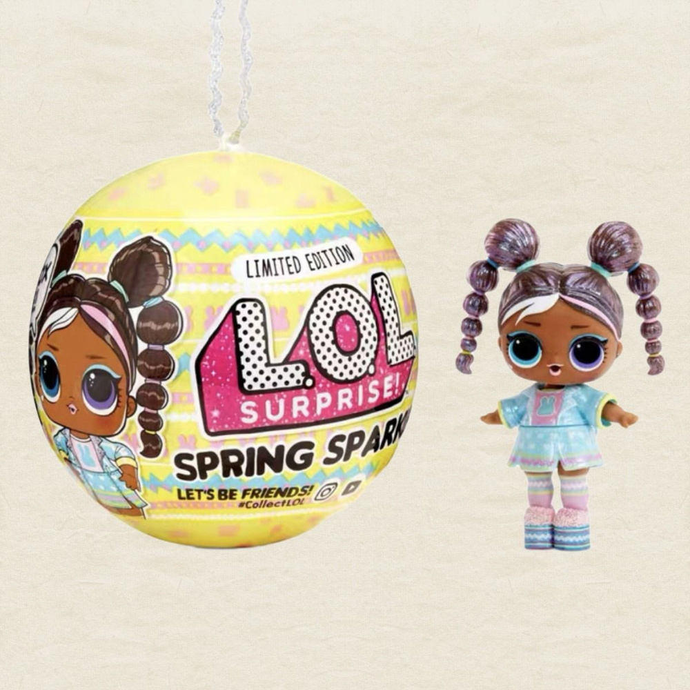 Кукла-сюрприз/ LOL Surprise Spring Sparkle,Сюрприз Пасхальная серия (10см, 7 сюрпризов)  #1