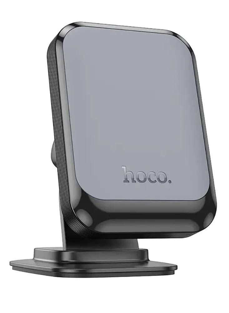 держатель для телефона на торпеду Hoco H25 Climber magnetic car holder (center console) black & grey #1