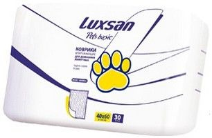 Luxsan Pets basic / Коврики Люксан для домашних животных Впитывающие, 40х60см 30шт  #1