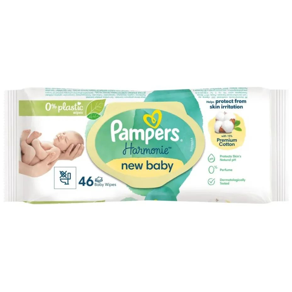 Pampers Влажные салфетки 46 шт #1