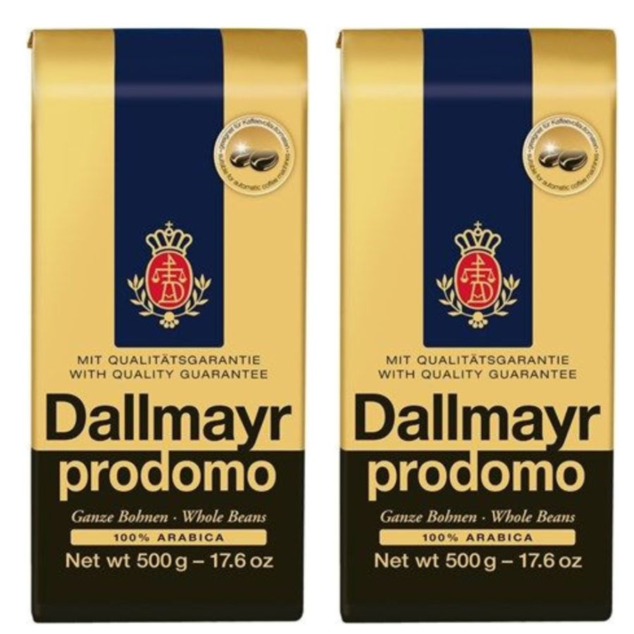 Кофе в зернах Dallmayr Prodomo 500 грамм 2 штуки #1