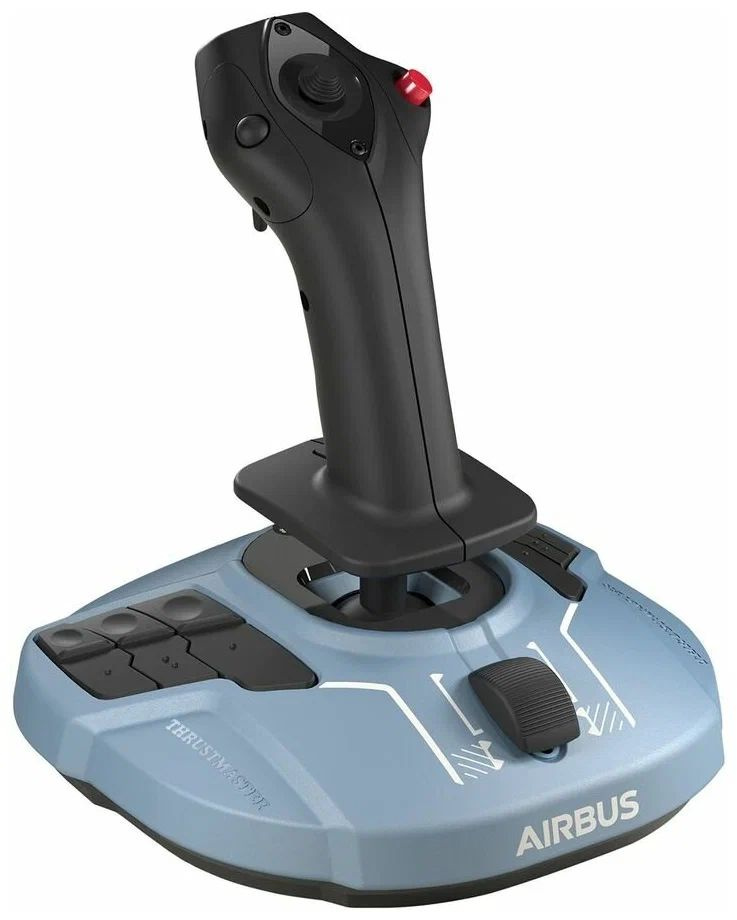 Thrustmaster Джойстик TCA Sidestick Airbus Edition (2960844), Проводной, голубой, черный  #1