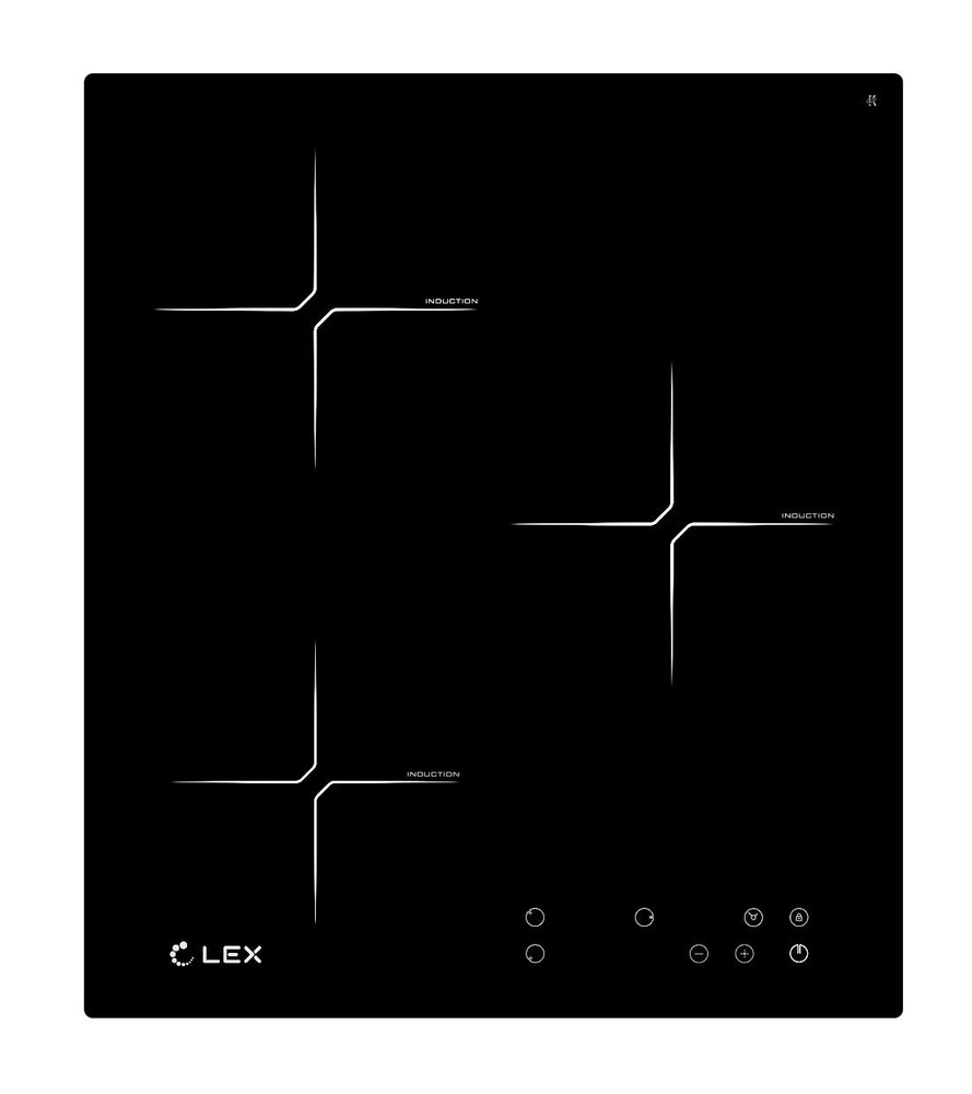 Индукционная варочная панель LEX EVI 430 BLACK #1