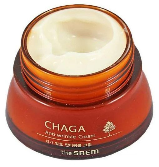 Крем для лица антивозрастной The Saem CHAGA Anti-wrinkle Cream 60мл #1