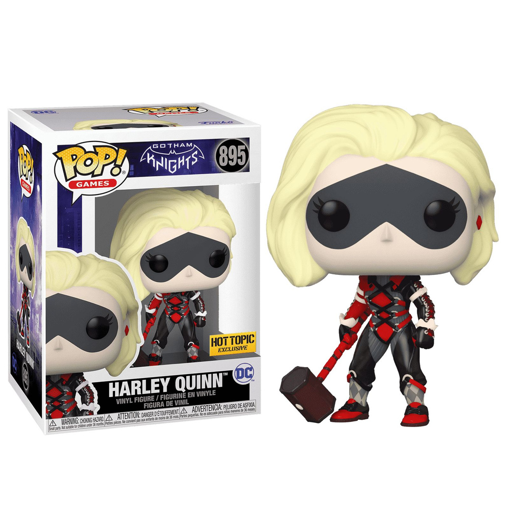 Фигурка Funko Pop! Gotham Knights: Harley Quinn (Фанко Поп Харли Квинн из игры Рыцари Готэма)  #1