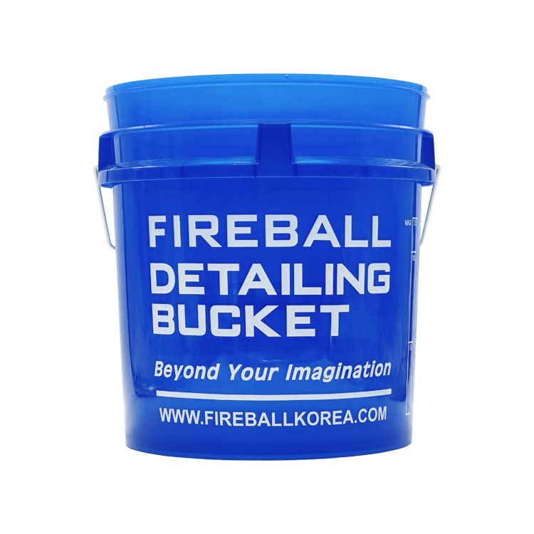 Fireball Premium Detailing Bucket Ведро для мойки автомобиля прозрачное с удобной ручкой (синее), 18л #1